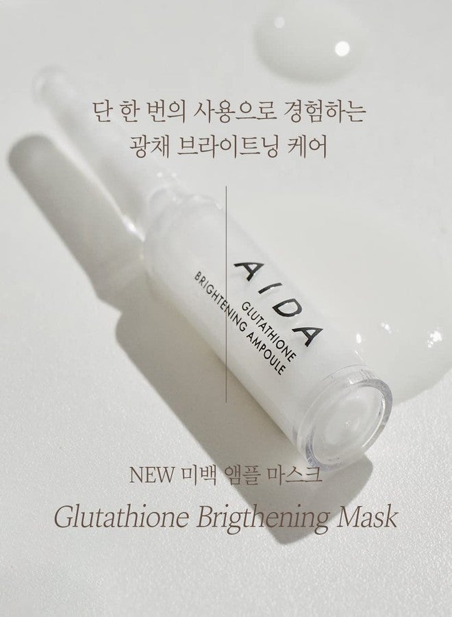 AIDA Glutathione Brightening Mask Toning Effect Gel Mask Pack (1.34oz X 4sheets) - Image 3